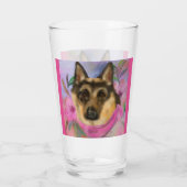 DEUTSCHE SHEPHERD GLAS (Rückseite)