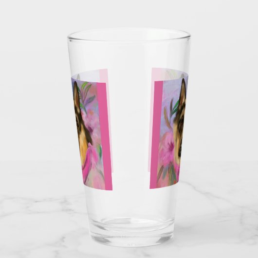 DEUTSCHE SHEPHERD GLAS (Links)