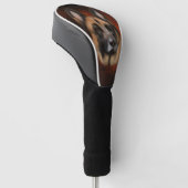 DEUTSCHE SHEPHERD GOLF HEADCOVER (angewinkelt)