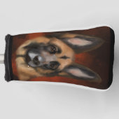 DEUTSCHE SHEPHERD GOLF HEADCOVER (Vorderseite)