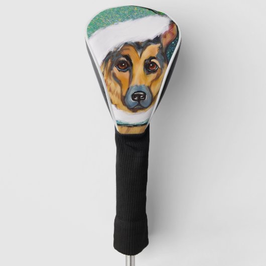 DEUTSCHE SHEPHERD GOLF HEADCOVER (Vorderseite)