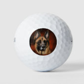 DEUTSCHE SHEPHERD GOLFBALL (Vorderseite)