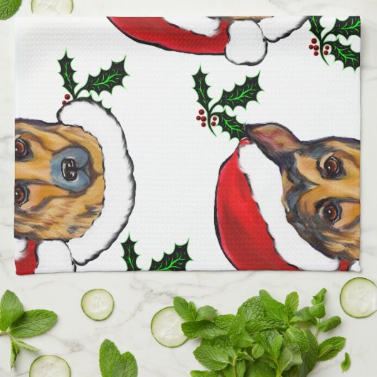 DEUTSCHE SHEPHERD HANDTUCH (Gefaltet)