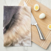 DEUTSCHE SHEPHERD HANDTUCH (Viertel Falte)