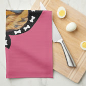 DEUTSCHE SHEPHERD HANDTUCH (Viertel Falte)