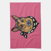 DEUTSCHE SHEPHERD HANDTUCH (Vertikal)