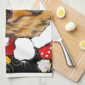 DEUTSCHE SHEPHERD HANDTUCH (Viertel Falte)