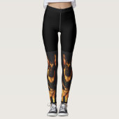 DEUTSCHE SHEPHERD HUND Leggings (Vorderseite)