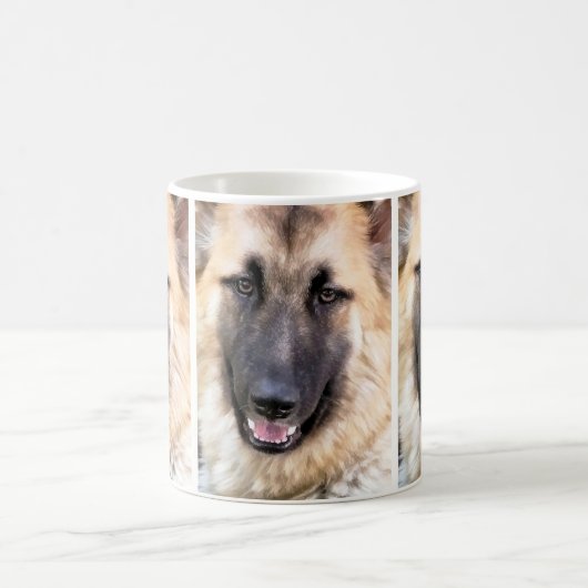 DEUTSCHE SHEPHERD KAFFEETASSE (Mittel)