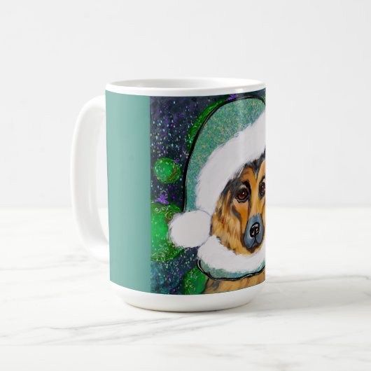 DEUTSCHE SHEPHERD KAFFEETASSE (Vorderseite Links)
