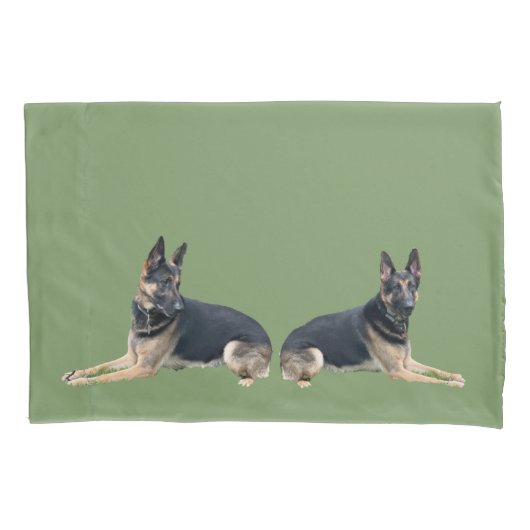 DEUTSCHE SHEPHERD KISSENBEZUG (Vorderseite)