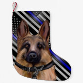 DEUTSCHE SHEPHERD KLEINER WEIHNACHTSSTRUMPF (Vorderseite)