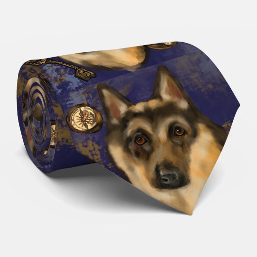 DEUTSCHE SHEPHERD KRAWATTE (Gerollt)