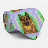 DEUTSCHE SHEPHERD KRAWATTE (Gerollt)