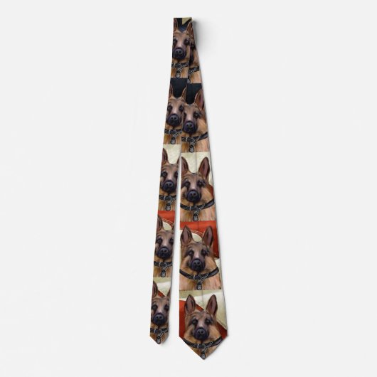 DEUTSCHE SHEPHERD KRAWATTE (Rückseite)