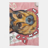 DEUTSCHE SHEPHERD KÜCHENTUCH (Vertikal)