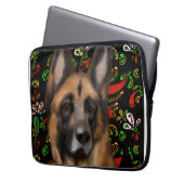DEUTSCHE SHEPHERD LAPTOPSCHUTZHÜLLE (Vorderseite Links)