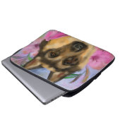 DEUTSCHE SHEPHERD LAPTOPSCHUTZHÜLLE (Vorne Knopf)