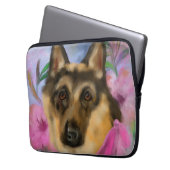 DEUTSCHE SHEPHERD LAPTOPSCHUTZHÜLLE (Vorderseite Links)