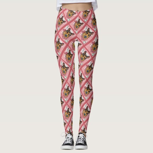 DEUTSCHE SHEPHERD LEGGINGS (Vorderseite)