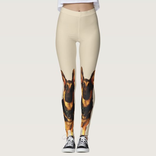 DEUTSCHE SHEPHERD-Leggings Leggings (Vorderseite)
