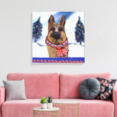 DEUTSCHE SHEPHERD LEINWANDDRUCK (Insitu (Wohnzimmer))