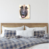 DEUTSCHE SHEPHERD LEINWANDDRUCK (Insitu (Schlafzimmer))