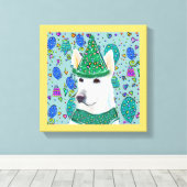 DEUTSCHE SHEPHERD LEINWANDDRUCK (Insitu (Holzboden))