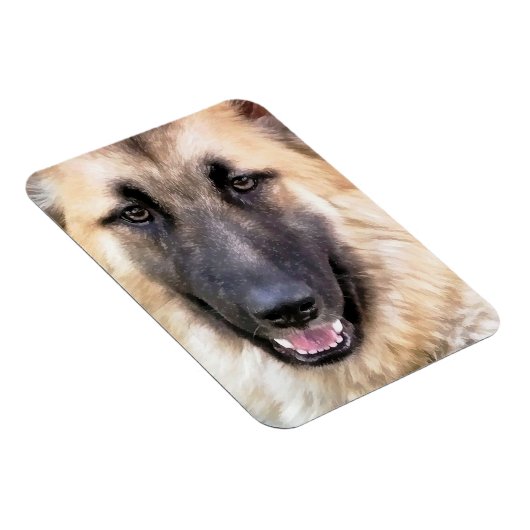 DEUTSCHE SHEPHERD MAGNET (Rechte Seite)