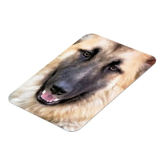 DEUTSCHE SHEPHERD MAGNET (Linke Seite)