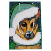 DEUTSCHE SHEPHERD MITTLERE GESCHENKTÜTE (Rückseite)
