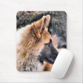 DEUTSCHE SHEPHERD MOUSEPAD (Mit Mouse)