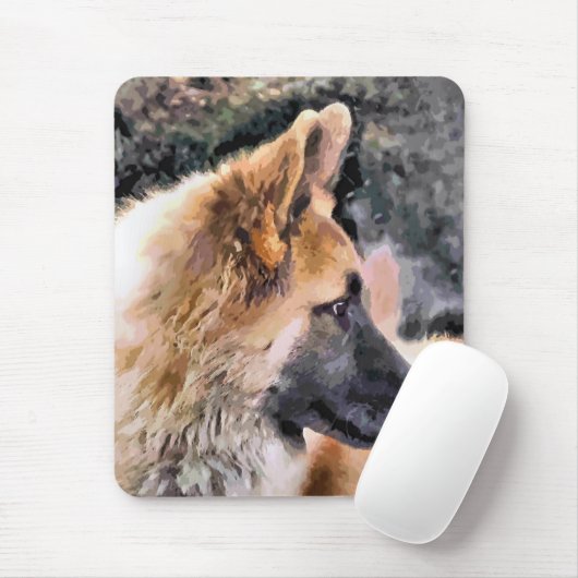 DEUTSCHE SHEPHERD MOUSEPAD (Mit Mouse)