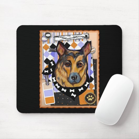 DEUTSCHE SHEPHERD MOUSEPAD (Mit Mouse)