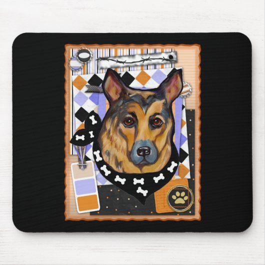 DEUTSCHE SHEPHERD MOUSEPAD (Vorne)