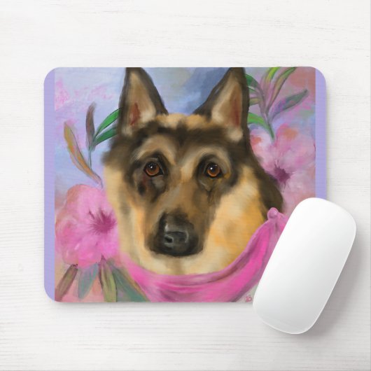 DEUTSCHE SHEPHERD MOUSEPAD (Mit Mouse)