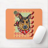 DEUTSCHE SHEPHERD MOUSEPAD (Mit Mouse)