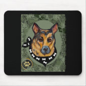 DEUTSCHE SHEPHERD MOUSEPAD (Vorne)