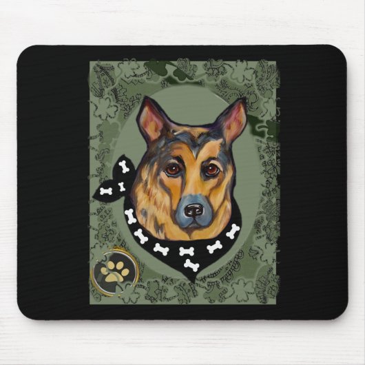 DEUTSCHE SHEPHERD MOUSEPAD (Vorne)