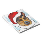 DEUTSCHE SHEPHERD NOTIZBLOCK (angewinkelt)