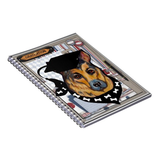 DEUTSCHE SHEPHERD NOTIZBLOCK (Rechte Seite)