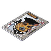 DEUTSCHE SHEPHERD NOTIZBLOCK (Linke Seite)