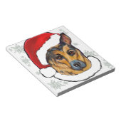 DEUTSCHE SHEPHERD NOTIZBLOCK (angewinkelt)