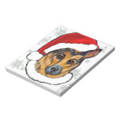 DEUTSCHE SHEPHERD NOTIZBLOCK (Rotiert)