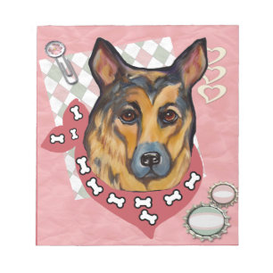 DEUTSCHE SHEPHERD NOTIZBLOCK