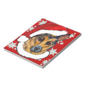 DEUTSCHE SHEPHERD NOTIZBLOCK (Rotiert)