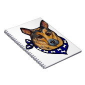 DEUTSCHE SHEPHERD NOTIZBLOCK (Rechte Seite)