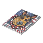 DEUTSCHE SHEPHERD NOTIZBLOCK (Rotiert)