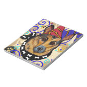 DEUTSCHE SHEPHERD NOTIZBLOCK (Rotiert)