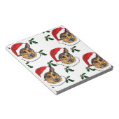 DEUTSCHE SHEPHERD NOTIZBLOCK (angewinkelt)